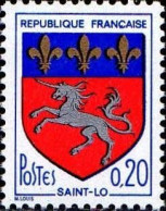 France Poste N** Yv:1510 Mi:1570 Armoiries De St-Lo - Timbres