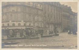 Paris * 12ème * Carte Photo * Entrée De La Rue De Lyon * Inondation Crue Catastrophe - Arrondissement: 12