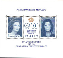 Monaco Bloc N** Yv:48 Mi:46 Fondation Princesse Grace - Blocs