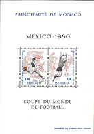 Monaco Bloc N** Yv:35 Mi:33 Coupe Du Monde De Football Mexique - Blocs