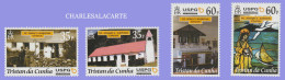 TRISTAN DA CUNHA 2001  MISSIONARY ANNIVERSARY  S.G. 731-734 - Tristan Da Cunha