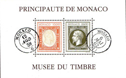 Monaco Bloc N** Yv:58 Mi:56 Musée Du Timbre - Autres & Non Classés