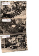 Hérault, Lot 3 Cpa LOdève,  Ets Teisserenc, Manufacture,voir Scanns Port + 1,50 - Lodeve