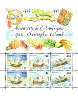 Monaco Bloc/F N** Yv:57 Mi:55 Découverte De L'Amérique Christophe Colomb - Christopher Columbus