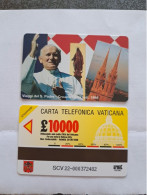 VATICAN JEAN PAUL II PAPE SCV22 NEUVE MINT PAS COURANT - Personaggi