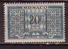 Q7387 - MONACO Taxe Yv N°38 ** - Segnatasse