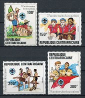 República Centroafricana 1982. Yvert 491-94 ** MNH. - Centrafricaine (République)