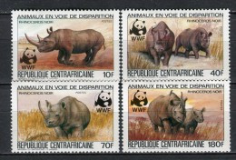 República Centroafricana 1983. Yvert 608-11 ** MNH. - Centrafricaine (République)