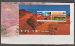 Norfolk Island 2019 Phillip Island S/S FDC - Ile Norfolk