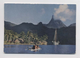 MOOREA - Polynésie Française - 22 Km De Tahiti - VOLCAN - Animée - Französisch-Polynesien
