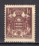 Q5101 - MONACO Yv N°154 * - Unused Stamps
