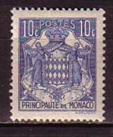 Q5105 - MONACO Yv N°158 * - Unused Stamps