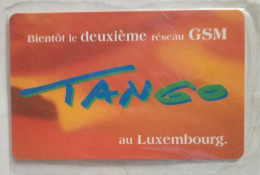 Luxembourg P&T 10 Units Chip Card - TANGO - Luxembourg