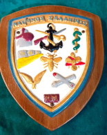Old Military Plaque - Awarded By Salamis Naval Station / Greek Navy - Salamina Σαλαμίνα - Other & Unclassified
