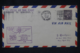 CANADA - 1er Vol à étudier - M 13828 - Luftpost
