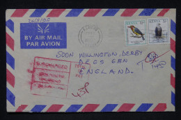 KENYA - Enveloppe Pour La Grande-Bretagne - Thématique OISEAUX - M 13761 - Kenya (1963-...)