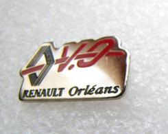 PIN'S     RENAULT   V. O. ORLEANS - Renault