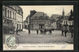 CPA Saint-Pol-s-Ternoise, Place Du Palais De Justice - Saint Pol Sur Ternoise