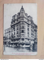 CPA 75 PARIS 18e Batiment D'angle Rue De Maistre Et Rue De Caulaincourt Ciment Pierre Poliet & Chausson - Paris (18)