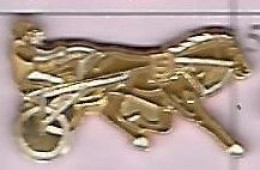 @@ Cheval Marron De Trot Course Hippique PMU (1.9x2.5) @@anim54.49a - Animaux