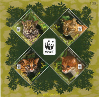 265671 MNH TAILANDIA 2011 FAUNA PROTEGIDA. FELINOS - Ongebruikt