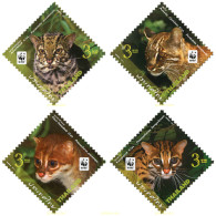 265668 MNH TAILANDIA 2011 FELINOS - Ongebruikt