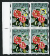 Floralies Gantoises 1970 - Bloc De 4 Bdf N° 1523 ** Divers  Tâches + Pétouille Sur Feuille - 1961-1990
