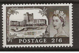 1959 MNH GB, Mi 335-II-w Bradbury, Chalky Paper Postfris** - Unused Stamps