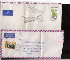 787 - EX COLONIE INGLESI / LOTTO DI 18  CORRISPONDENZE CON INTERESSANTI AFFRANCATURE - Collections (sans Albums)