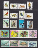 1976/85 ALGERIA - Tematica Animali 20 Valori MNH/** - Autres & Non Classés