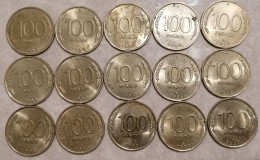 Set 15 Coins  100 Rubles 1993 Russia Russie - Russie