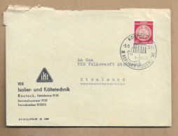 Los Vom 29.04  Heimatbeleg Aus Rostock 1959 - Briefe U. Dokumente