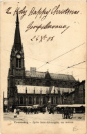 CPA TOURCOING - Église St-Christophe Vue Laterale (513440) - Tourcoing