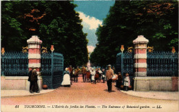 CPA TOURCOING - L'Entrée Du Jardin Des Plantes - The Entrance Of (513260) - Tourcoing