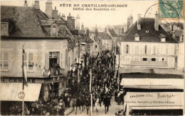 CPA Fete De CHATILLON-COLIGNY - Defile Des Soc.s (271656) - Chatillon Coligny