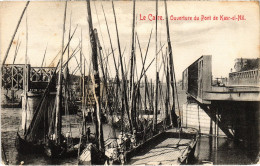 CPA CAIRO Ouverture Du Pont Kasr-el-Nil EGYPT (1325286) - Cairo