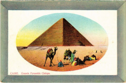 CPA CAIRO Grande Pyramide De Cheops EGYPT (1325190) - Cairo