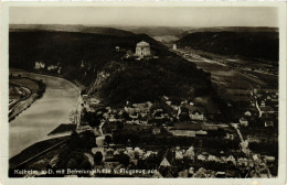 CPA Kelheim - Kelheim Mit Befreiungshalle V. Flugzeug Aus GERMANY (1031136) - Kelheim
