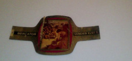 Belgique Bague De Cigare Marque Mercator Vander Elst N° 10 Série Origine Des Civilisations - Sigarenbandjes