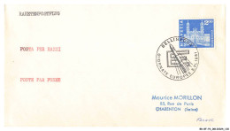 BR-BFP3-1107-TIMBRES - Suisse - Fusée Bollizona - 1961 - 1960-.... Briefe & Dokumente