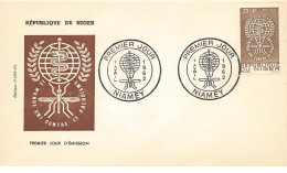 NIGER #23697 NIAMEY 1962 PREMIER JOUR CONTRE PALUDISME INSECTE MOUSTIQUE - Niger (1960-...)