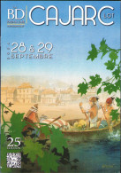 PRUGNE Programme + Flyer Pour Salon Cajarc 2024 - Autres & Non Classés