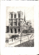 Paris CPA Notre Dame (carte S'ouvrant Avec Voeux A L'interieur) - Arrondissement: 04