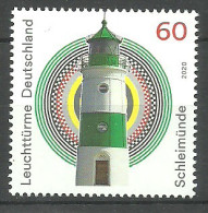 Germany, Federal Republic 2020 Mi 3552 MNH  (ZE5 GRM3552) - Lighthouses