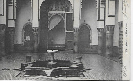CPA - MAROC FEZ FES : " Une Cour " (05-12-1915). - Fez