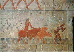 Art - Antiquités - Egypte - Bétail Traversant Un Cours D'eau - CPM - Voir Scans Recto-Verso - Antike