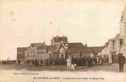 80 - Cayeux Sur Mer - Le Boulevard De La Mer Et Magic City - Animée - Musique - étendard - CPA - Voir Scans Recto-Verso - Cayeux Sur Mer