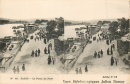 Paris Ensemble De 74 Cartes Stéréoscopiques Petits Métiers, Scènes De Vie, Rues Et Divers - Ambachten In Parijs