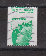 France 2011 Superbe Piquage à Cheval Sur Roulette Beaugard 4597 Oblit. Used - Used Stamps
