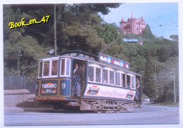 {99663} Tramvia Blau, Tibidabo, Barcelona 11-3-79 ; Tramway ; Scan Recto Verso ; Animée - Tram